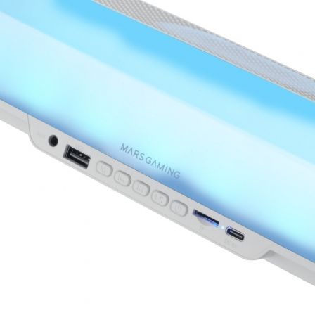 Mars Gaming MSB-ORB RGB Barra de Sonido Bluetooth 5.3 Blanca